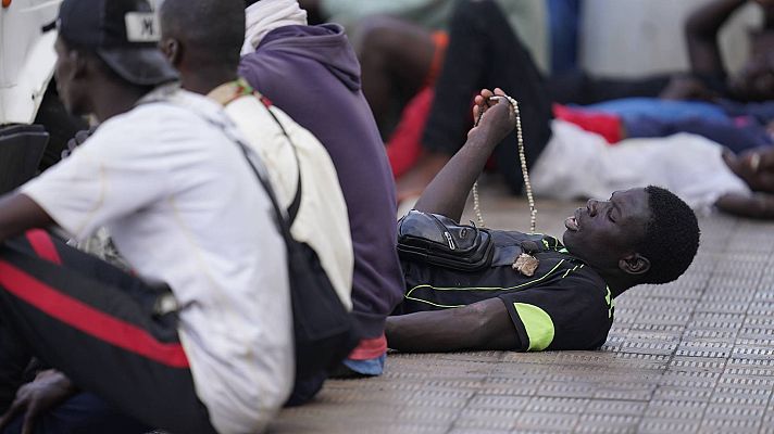 Telediario 2 - La peligrosa ruta migratoria canaria se ha cobrado la vida de casi 800 personas en seis meses