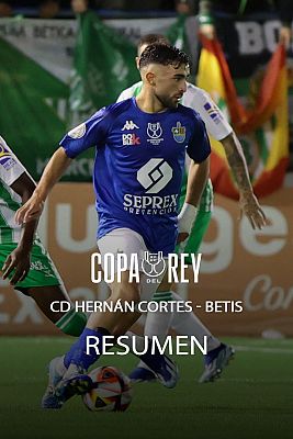 Hernán Cortes - Betis: resumen del partido de Copa del Rey