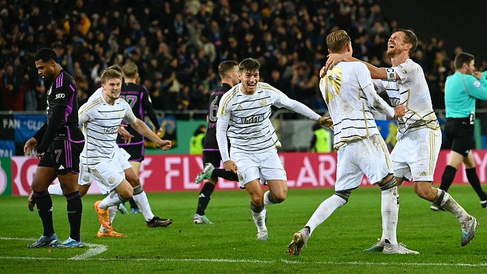 El Saarbrücken, de Tercera División, remonta y elimina al Bayern de la Copa alemana 