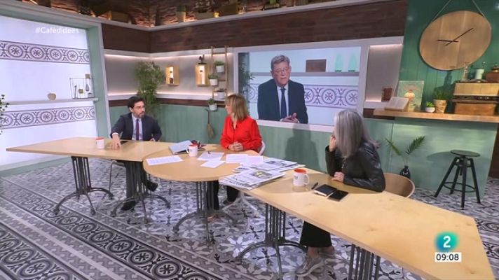 Cafè d'idees - Ximo Puig, Narcís Bardalet i Samira Shaban