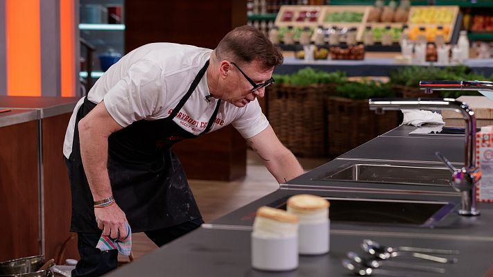 MasterChef Celebrity - Toñi Moreno rota con el cocinado de Jorge Cadaval