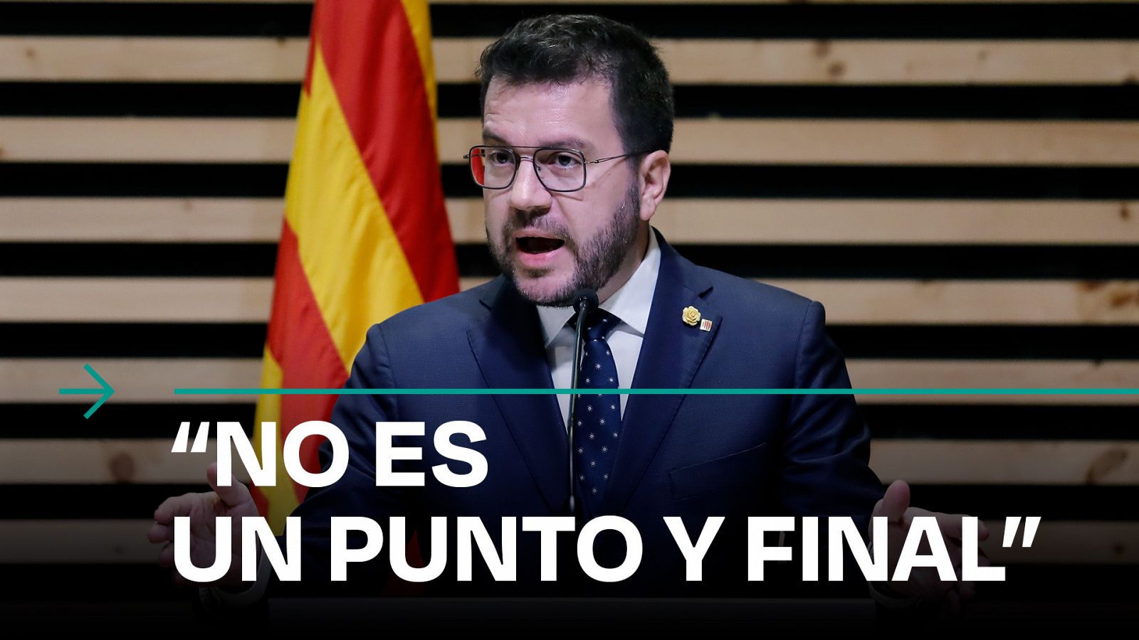 Aragonés, tras el pacto ERC-PSOE sobre la amnistía: "Es hora de avanzar hacia el referéndum "