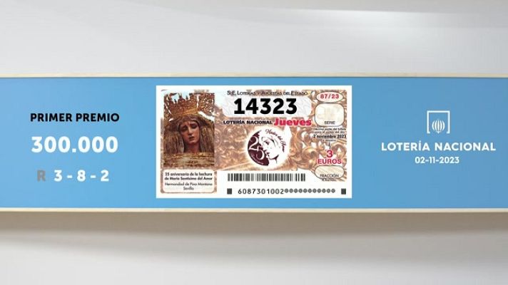 SELAE - Sorteo de la Lotería Nacional del 02/11/2023