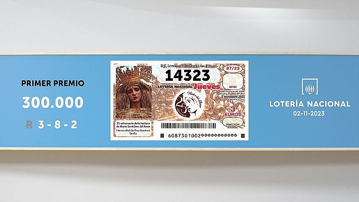 SELAE - Sorteo de la Lotería Nacional del 02/11/2023