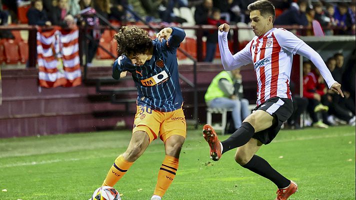 1ª eliminatoria: UD Logroñés - Valencia CF