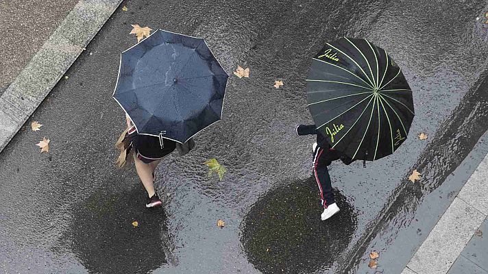 El tiempo - Hoy continúan las lluvias y los vientos fuertes, especialmente en Galicia y Cantábrico
