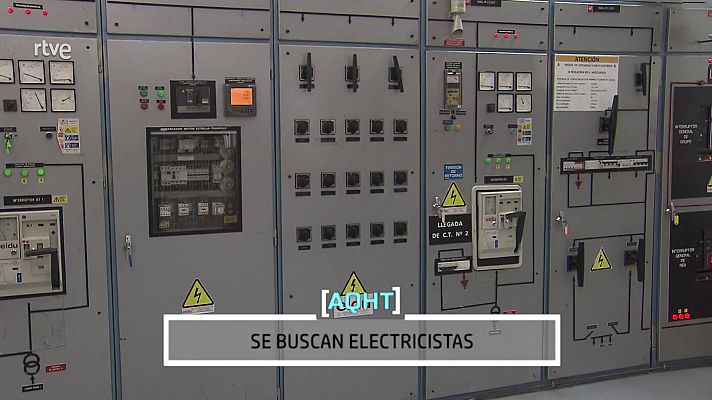 Aquí hay trabajo - Se buscan electricistas