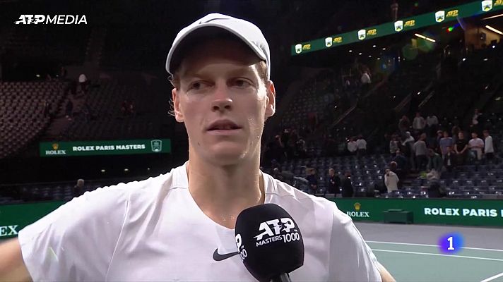 Telediario 1 - Los tenistas estallan contra los horarios nocturnos de algunos torneos