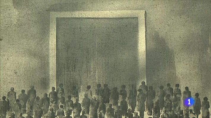 L'Informatiu - 'Quina humanitat? La figura humana després de la guerra' al MNAC