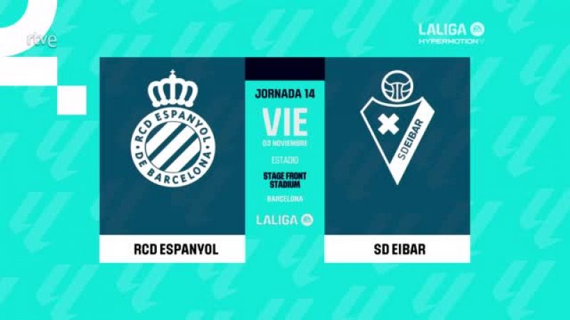 Espanyol - Eibar: resumen del partido de la 14ª jornada de Liga | Segunda -- Ver ahora en RTVE Play