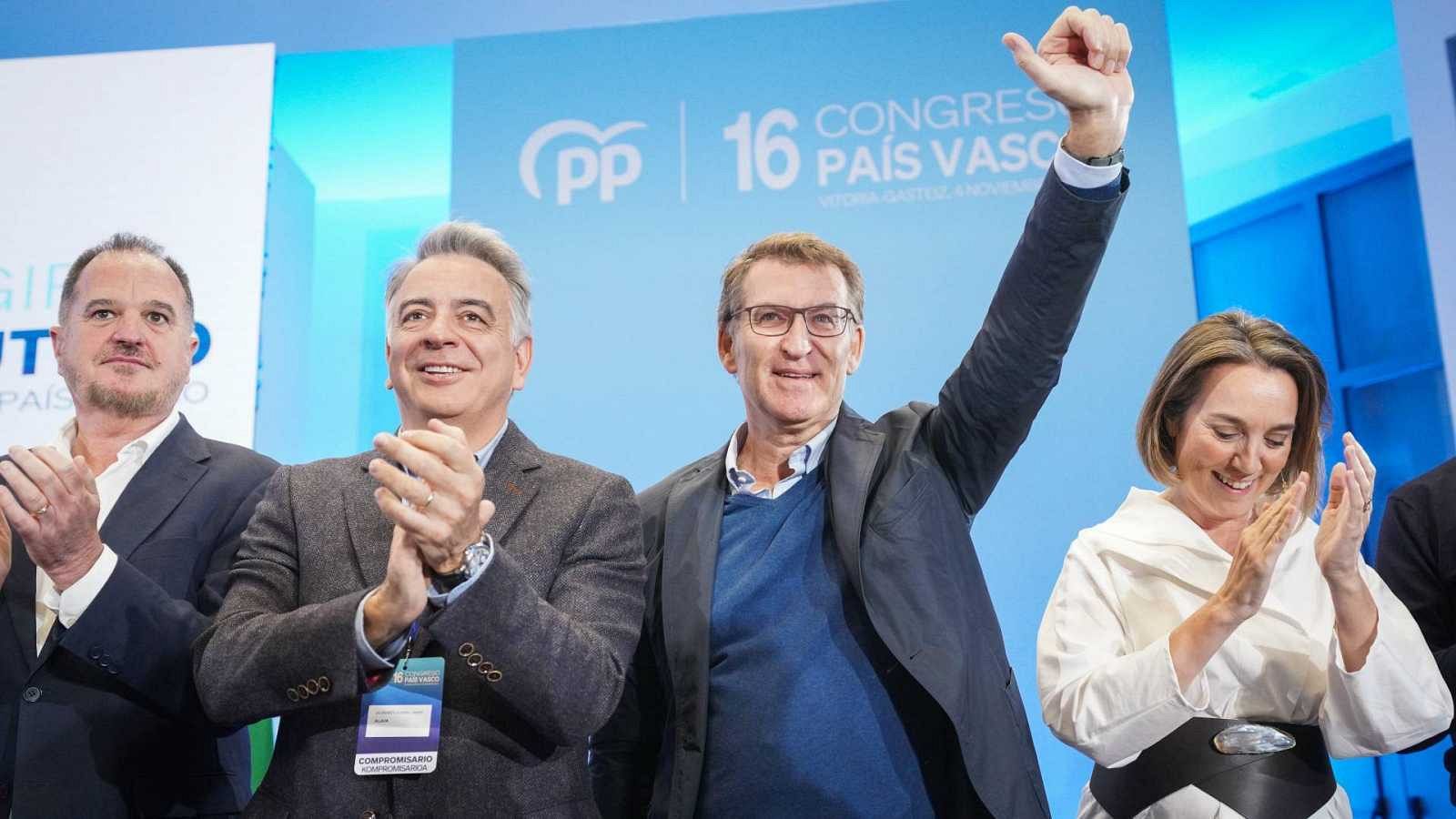 Feijóo acusa a Sánchez de "abandonar la Constitución"