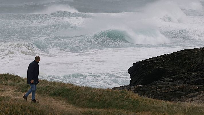 La borrasca Domingos pone en riesgo extremo a la costa norte