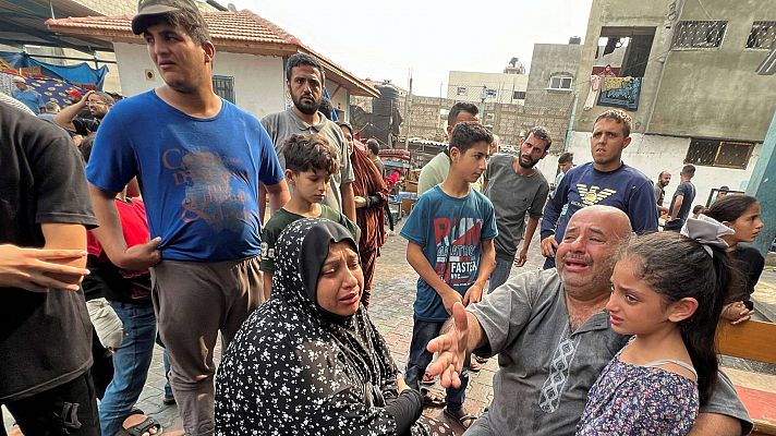 Más de una decena de muertos por un ataque israelí contra una escuela de la ONU en Yabalia