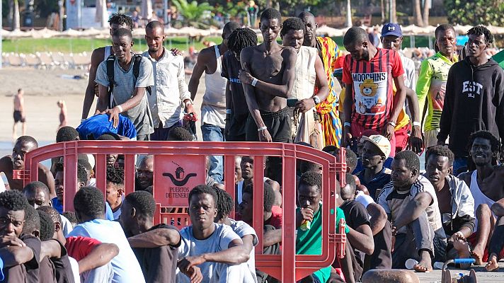 Las llegadas de migrantes a Canarias superan el récord de 2006