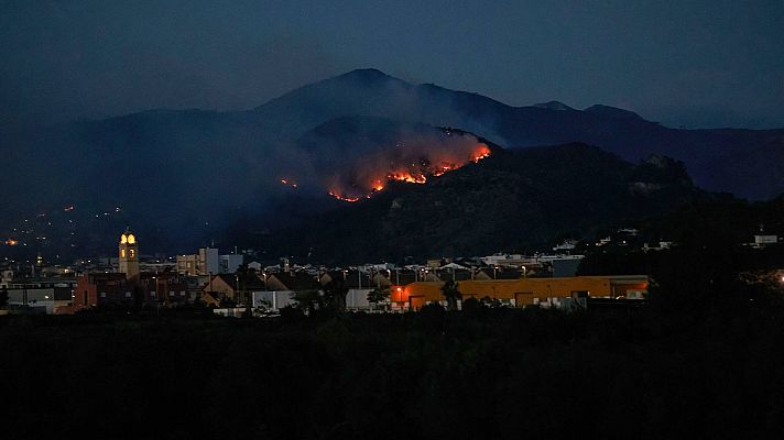Telediario Fin de Semana - Aumenta el riesgo de incendios como el de Montitxelvo