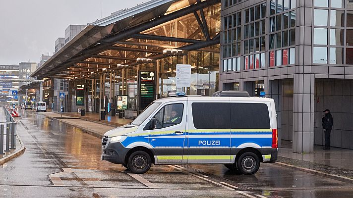 Detenido el hombre atrincherado con su hija en el aeropuerto de Hamburgo