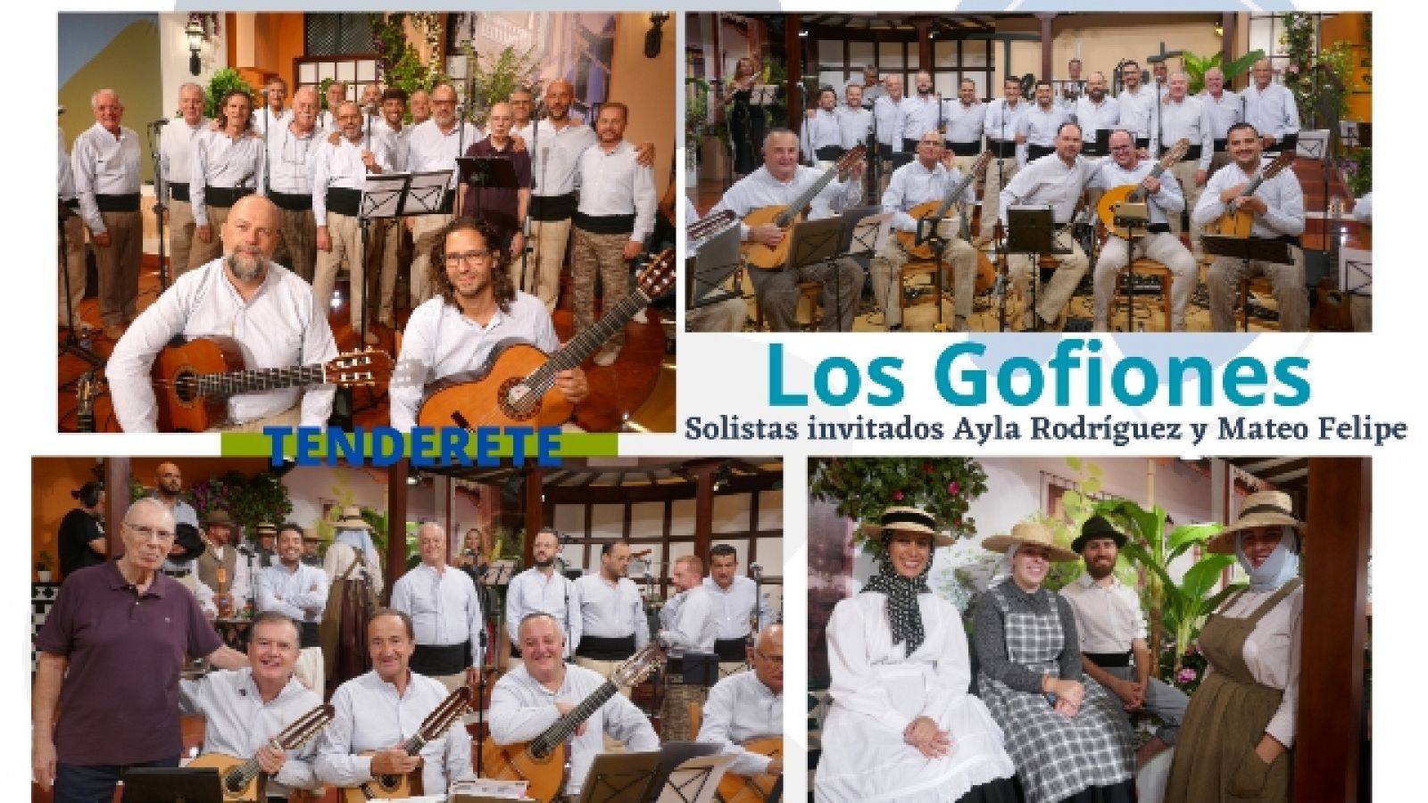 Tenderete - 05/11/2023 con Los Gofiones acompañados de las voces de la majorera Ayla Rodríguez y del tinerfeño Mateo Felipe.