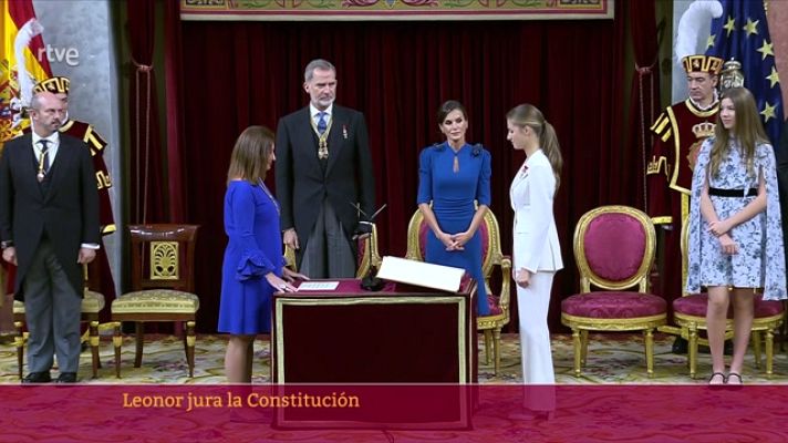 Parlamento - La Jura de la Constitución de Leonor