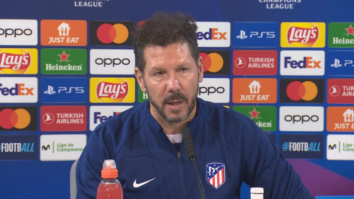 Fútbol - Simeone: "Es un grupo muy parejo y el más regular pasará a octavos"