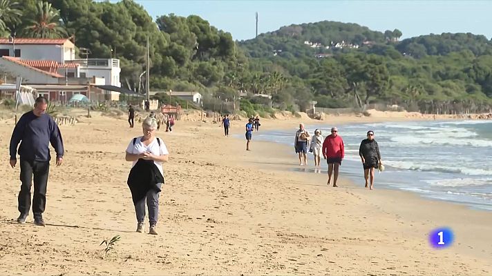 Els temporals empitjoren la recessió de les platges