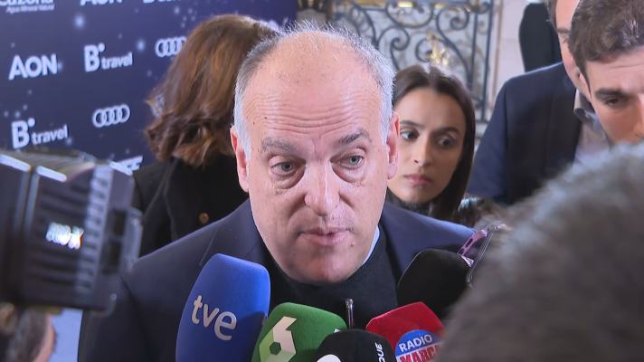 Fútbol - Javier Tebas sobre el arbitraje: "Intentaremos que haya más transparencia en las decisiones"