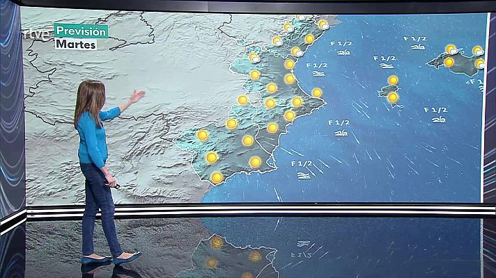 Probabilidad de precipitaciones localmente fuertes o persistentes en el norte de las islas Canarias de mayor relieve y en el extremo noroeste de Galicia