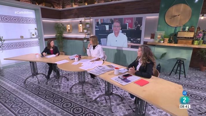 Cafè d'idees - Cafè d'idees - Ernesto Ekaizer, negociacions investidura i Adolescència Lliure de Mòbil