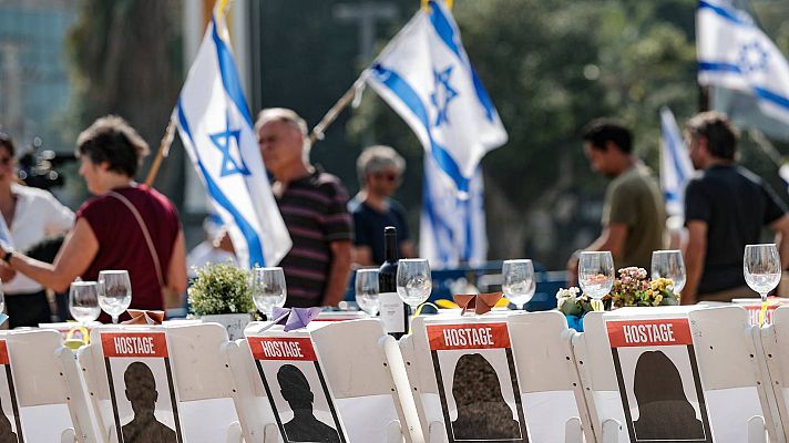 Telediario 1 - El hermano de Leor, secuestrado por Hamás: su familia no sabe nada desde el 7 de octubre