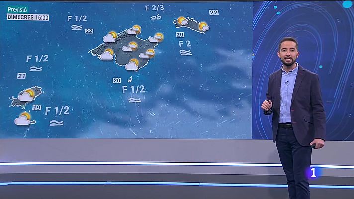 El temps a les Illes Balears - 07/11/23