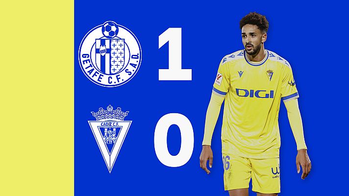 Noticias Andalucía - Getafe 1 - Cádiz CF 0