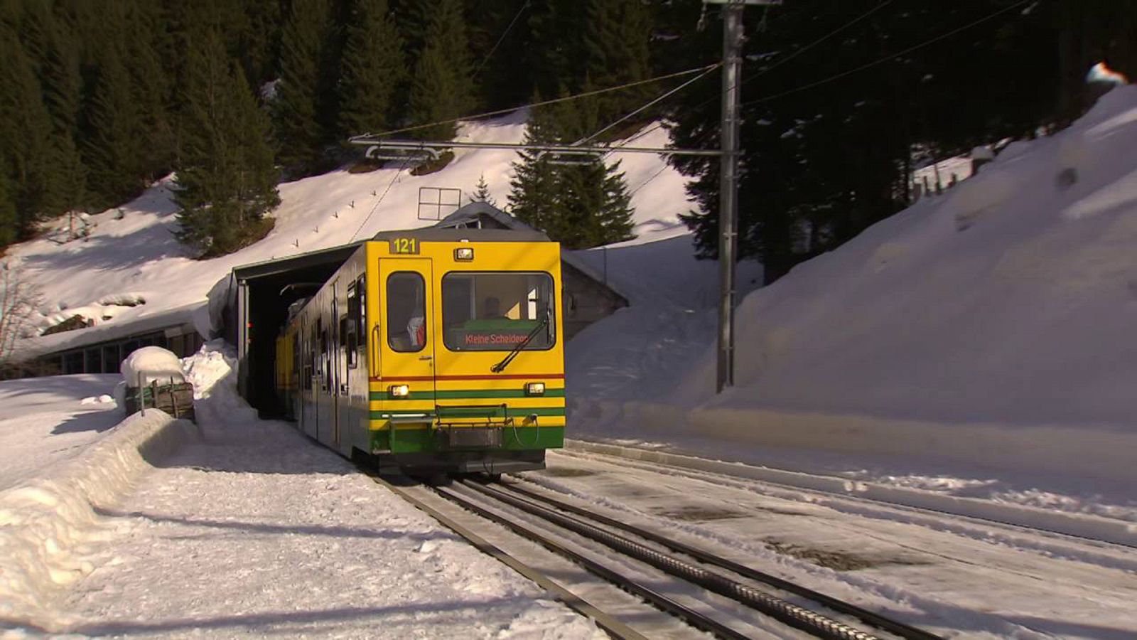 Viajar en tren - Episodio 1: Suiza: Lauterbrunnen - Wengen - Kleine Scheidegg