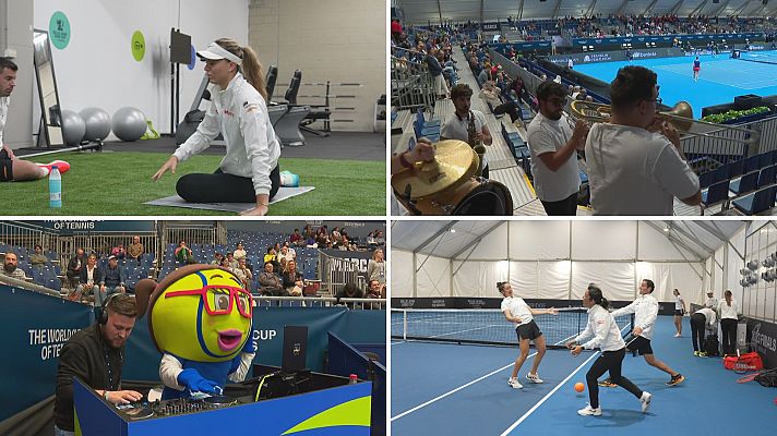 Telediario 2 - La trastienda de la Billie Jean King Cup en Sevilla