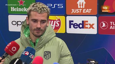 Griezmann: "A Morata le estamos cuidando porque está haciendo un inicio de temporada increíble"