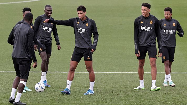 Telediario Matinal - El Real Madrid, pendiente de Bellingham para el partido ante el Braga