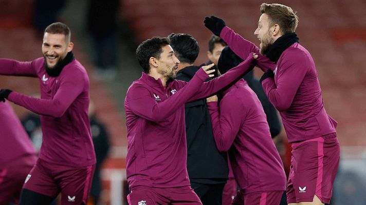Telediario Matinal - Un Sevilla sin margen de error se mide al Arsenal en el Emirates