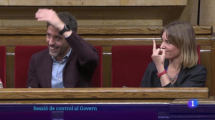 Tensió al Parlament per les protestes al carrer i l'amnistia