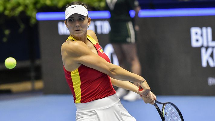 Tenis - Rebeka Masarova tras su derrota en el primer punto: "He estado lejos de mi mejor nivel"