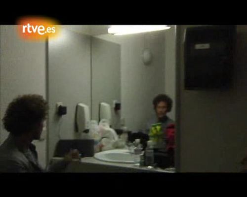 Eurovisión - Daniel Diges meditando