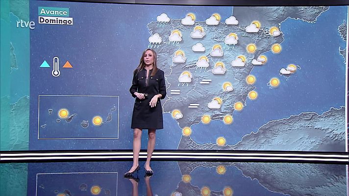 El tiempo - Intervalos fuertes de alisios en Canarias. Precipitaciones localmente fuertes y persistentes en el oeste de Galicia