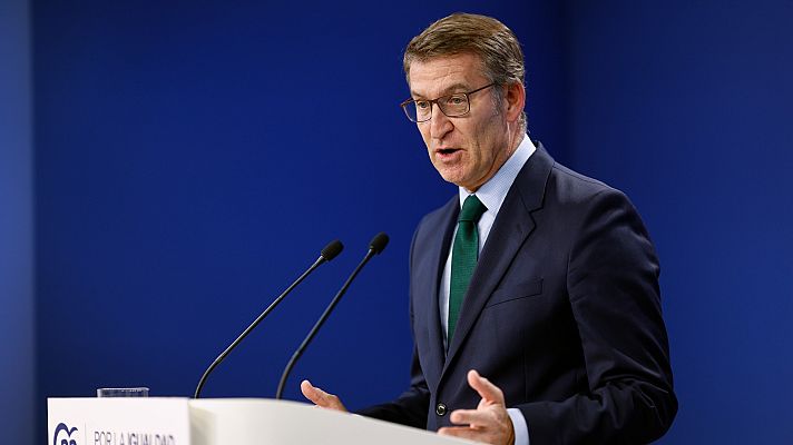 Informativo 24h - Feijóo, sobre el acuerdo entre PSOE y Junts: "El independentismo sale reforzado para retomar su pulso contra el Estado"