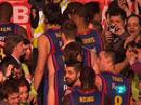 Baloncesto en RTVE - El Barça celebra la Copa