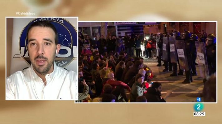 Cafè d'idees - Jupol: "Els ultres estan identificats i es faran detencions"