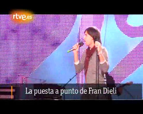 Eurovisión - Actuación de Fran Dieli