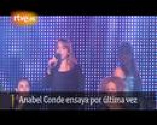 Eurovisión - Actuación de Anabel Conde