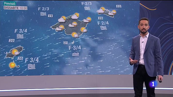 El temps a les Illes Balears - 10/11/23