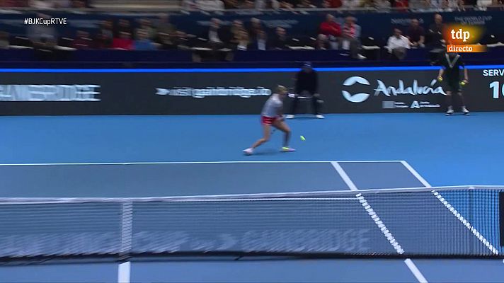 - El insólito punto de break que le dió medio partido a Masarova