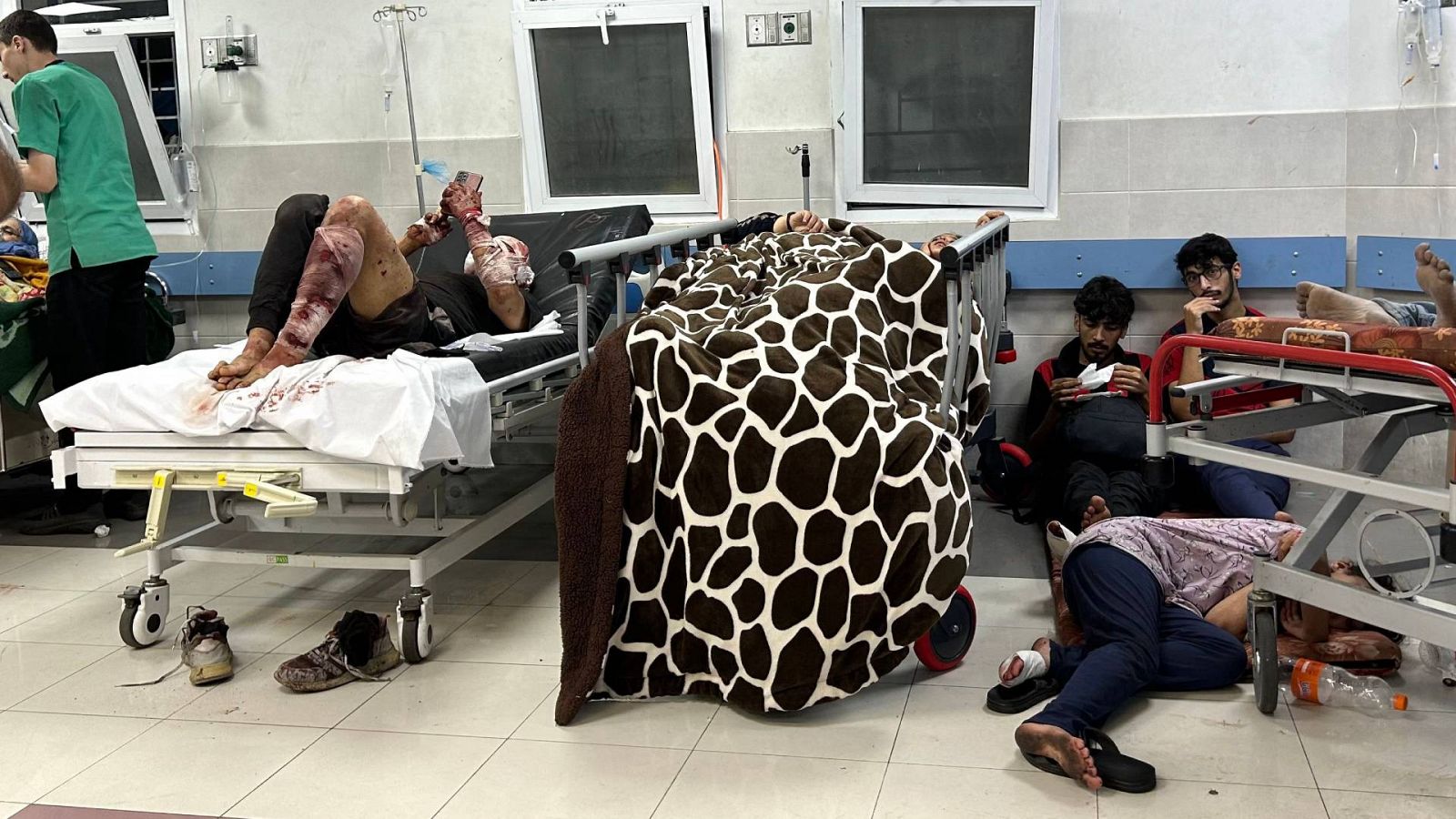 La situación crítica de los hospitales de Gaza