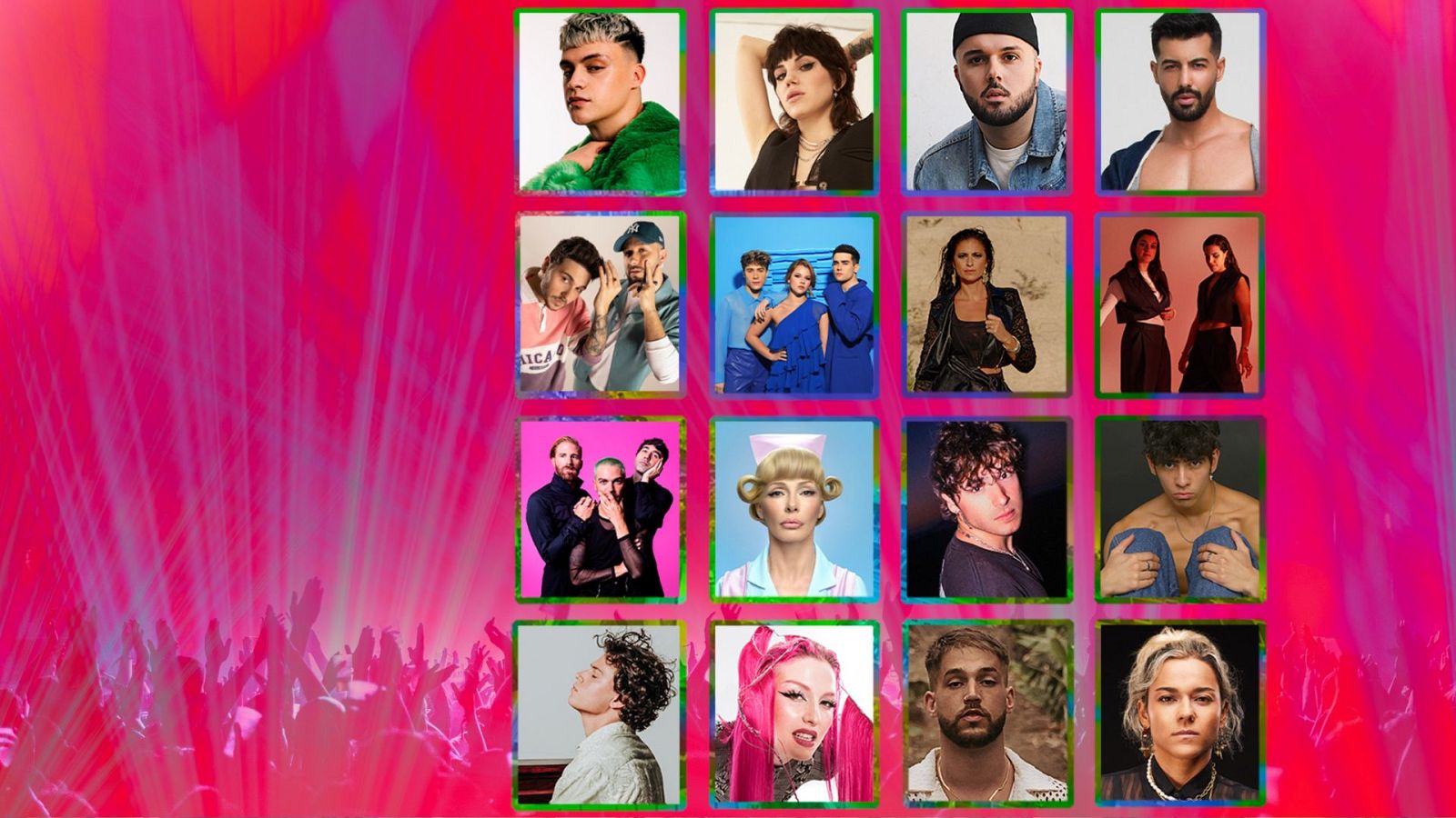 Benidorm Fest 2024 - Estos son los 16 participantes del Benidorm Fest 2024 - Ver ahora