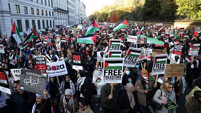 Más de 300.000 personas marchan en Londres contra la guerra en Gaza