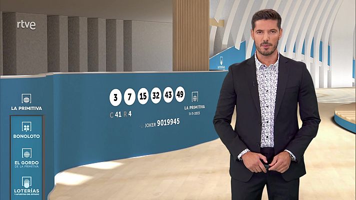 Loterías - Sorteo de la Bonoloto y Primitiva del 11/11/2023